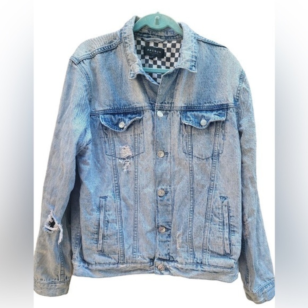 PacSun Light Wash Denim Jacket